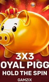 3x3 Royal Piggy: Hold The Spin -